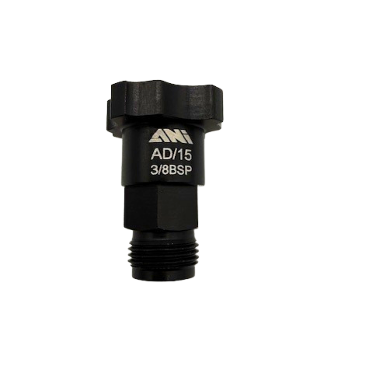 ANI AD/15 Adapter for Disposable-Cup Systems – 3/8" BSP Male Threaded, For older PPS (Paint Preparation System) cups, you will need the legacy or original series 3M™ PPS™ lids, liners, and collars.