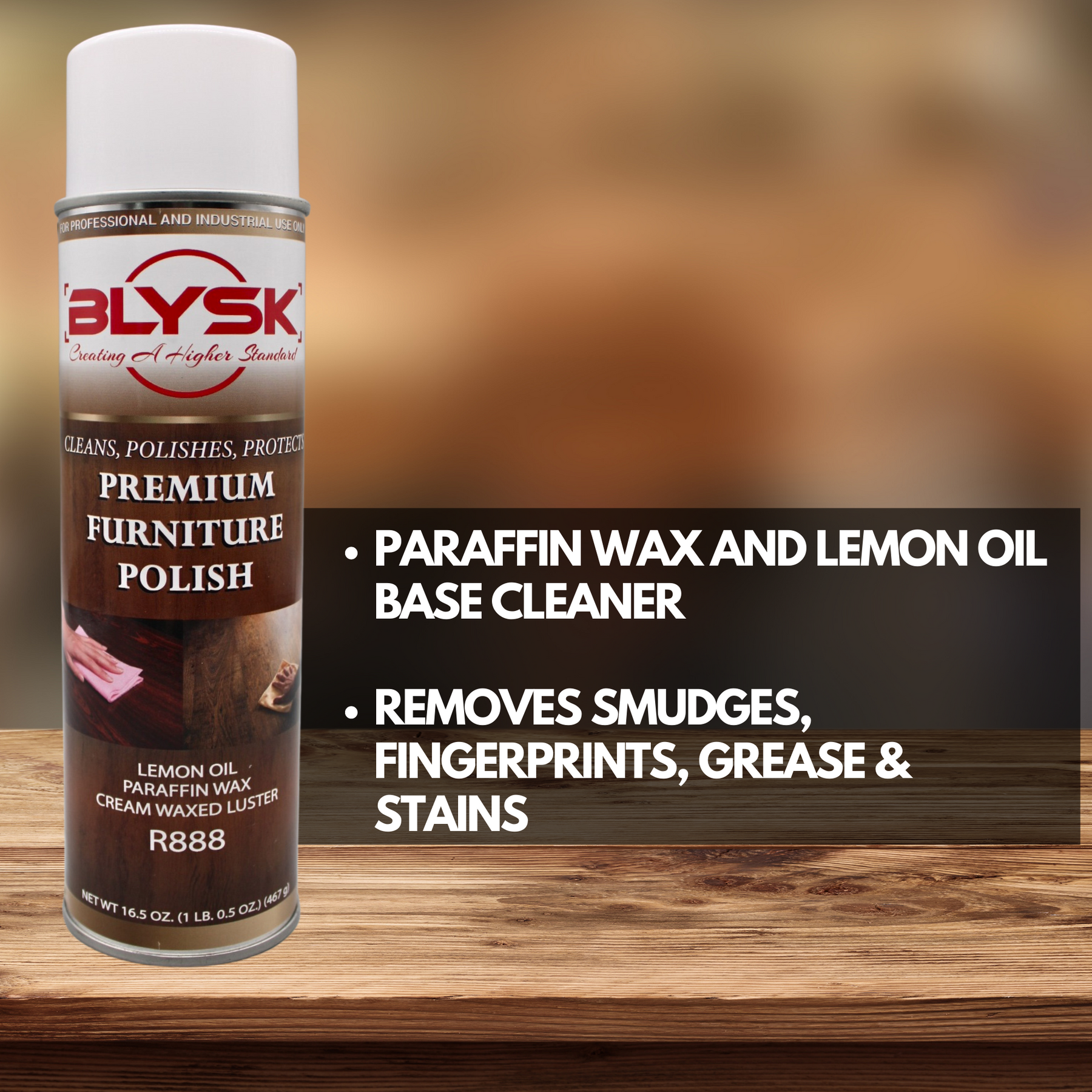 Blysk Premium Furniture Polish (R888) 16.5oz - Maazzo