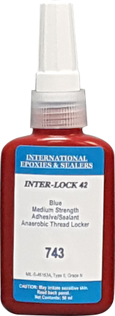 743 INTER-LOCK #42 BLUE 50 ML