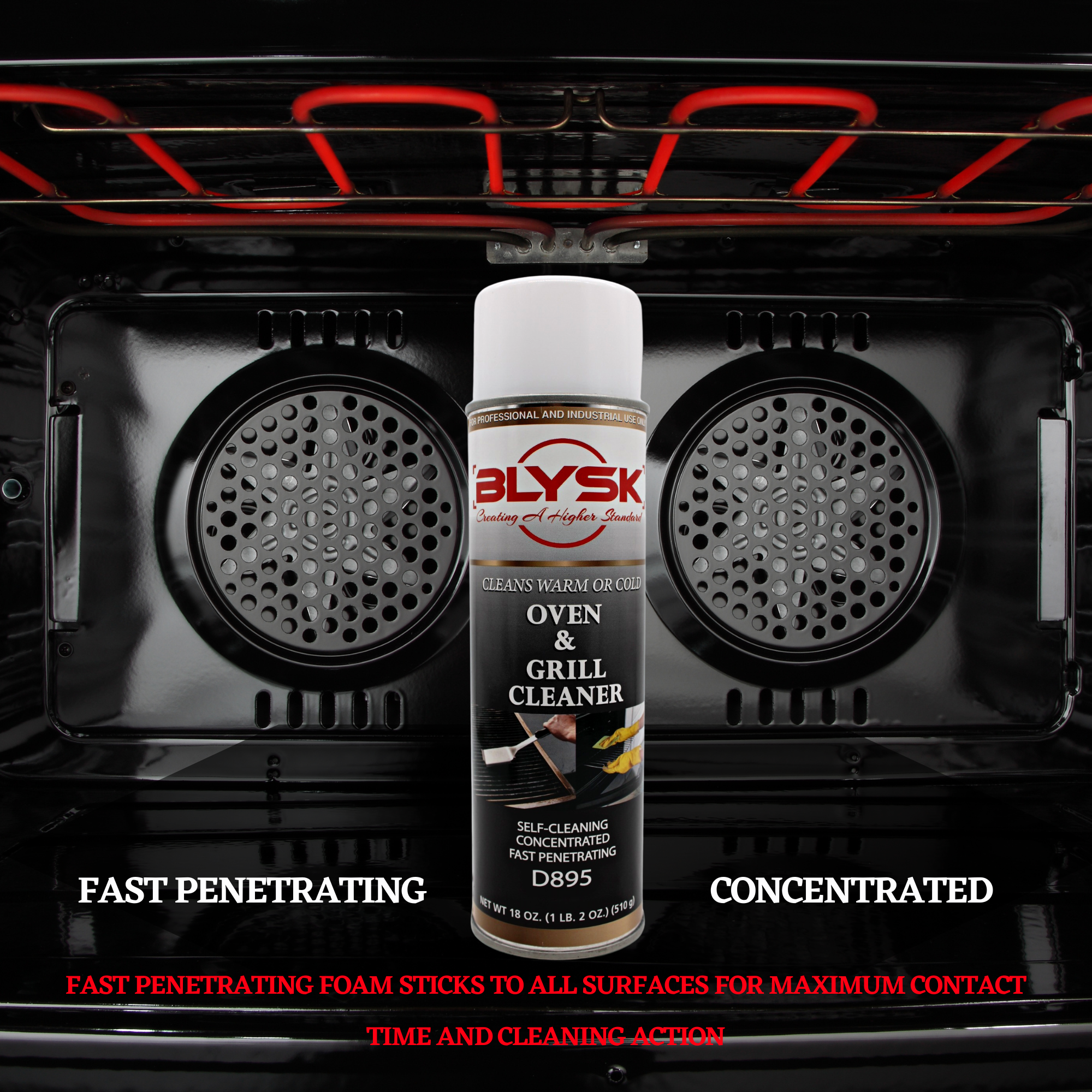 Blysk Oven & Grill Cleaner 18OZ - Maazzo