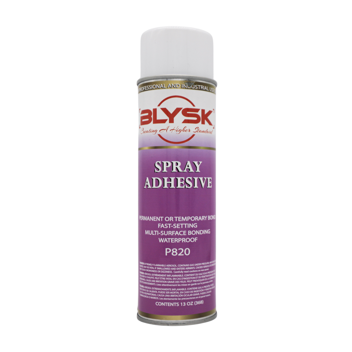 BLYSK Spray Adhesive 13oz - Permanent or Temporary Bonding