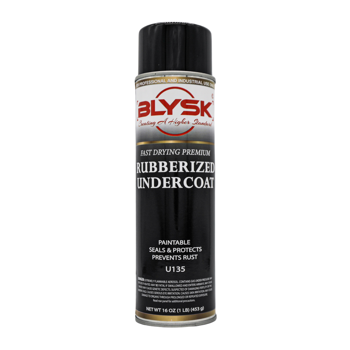 BLYSK Rubberized Undercoat Fast Drying Premium (U135) 16 oz.