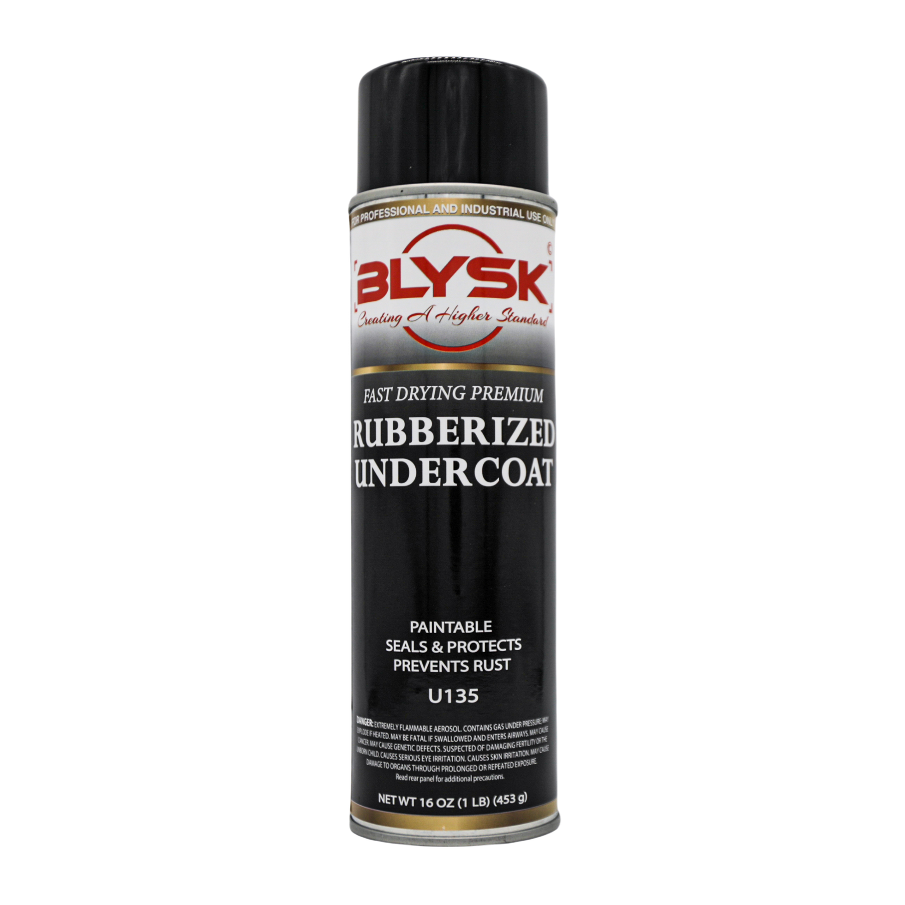 BLYSK Rubberized Undercoat Fast Drying Premium (U135) 16 oz.