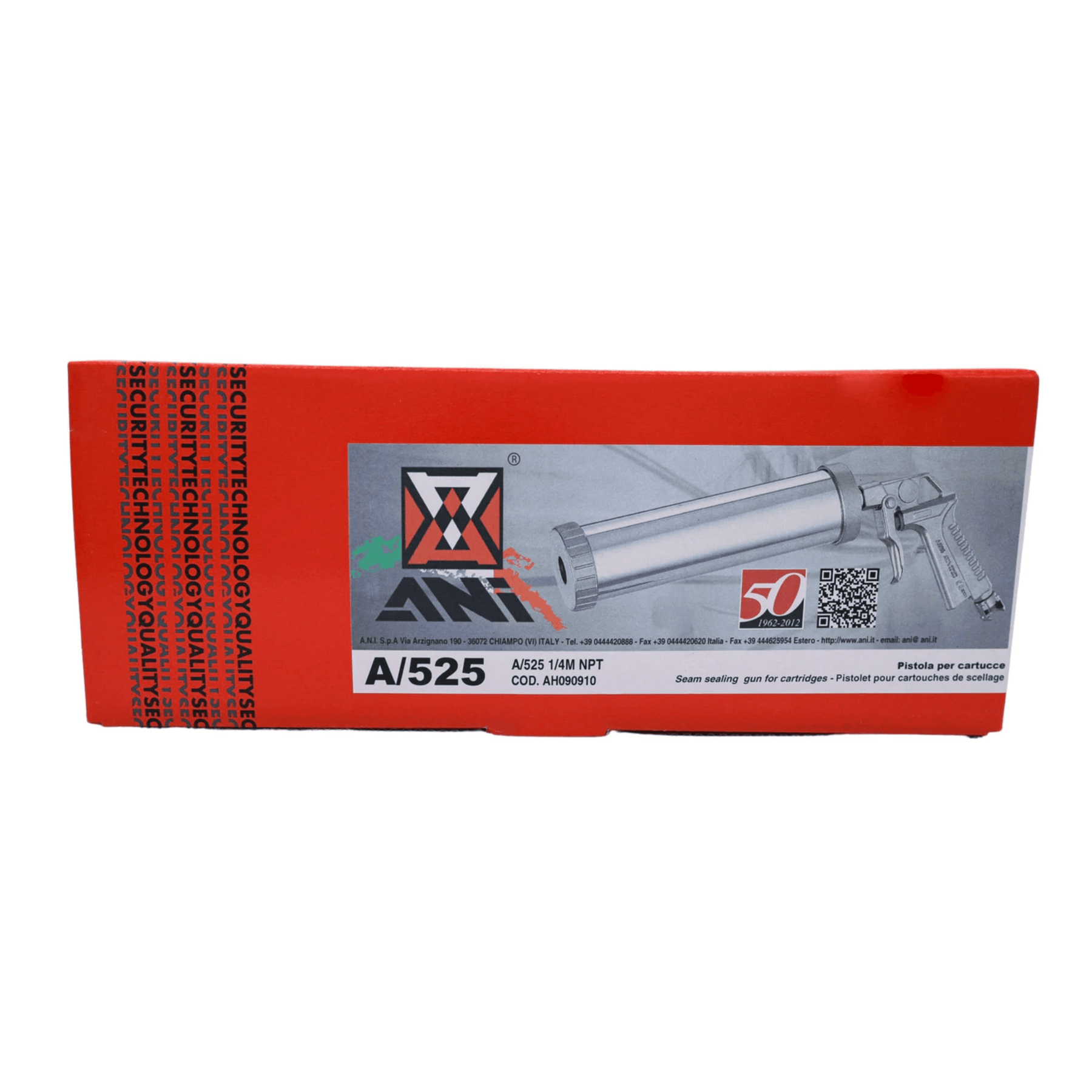 ANI A/525 Sprayable Seam Sealing Gun For Cartridges - 310ml - Maazzo