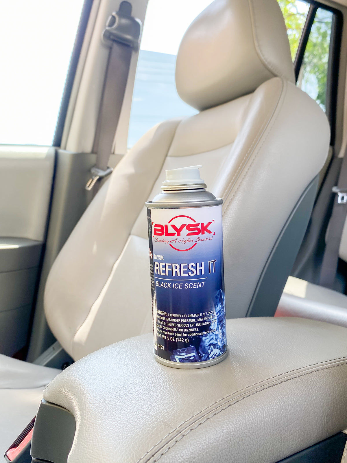 BLYSK Refresh It Air Freshener - Black Ice Scent - Maazzo