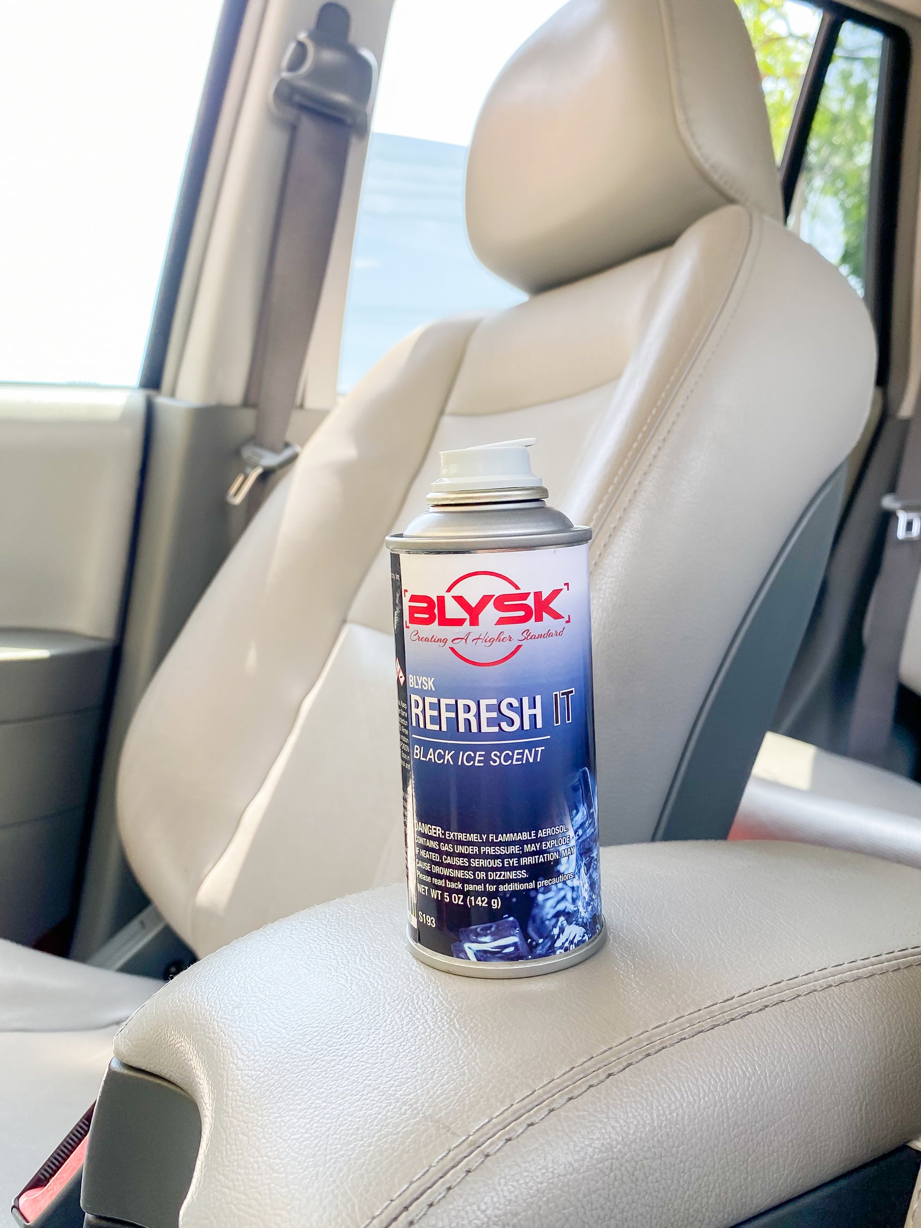 BLYSK Refresh It Air Freshener - Black Ice Scent - Maazzo