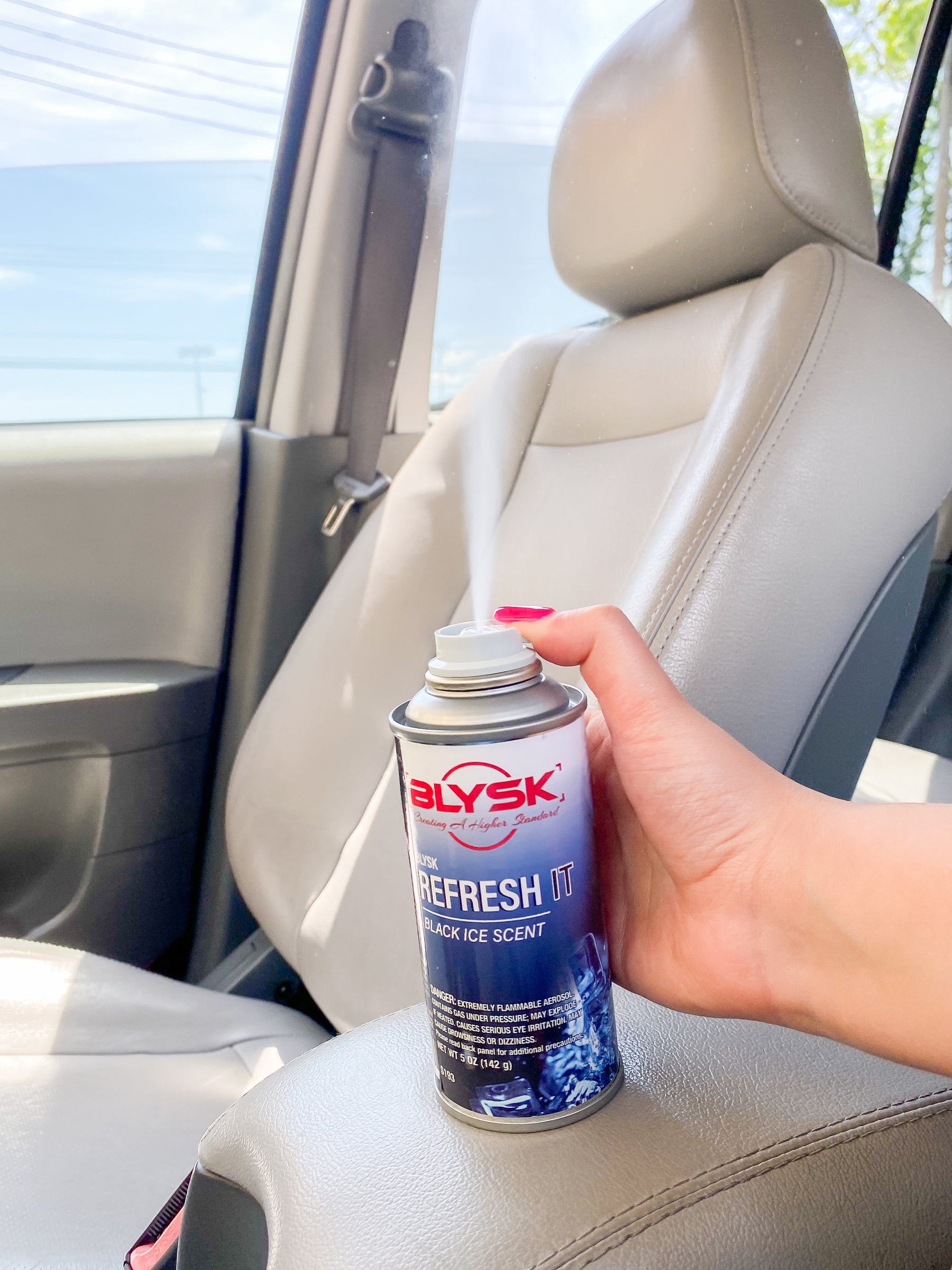 BLYSK Refresh It Air Freshener - Black Ice Scent - Maazzo