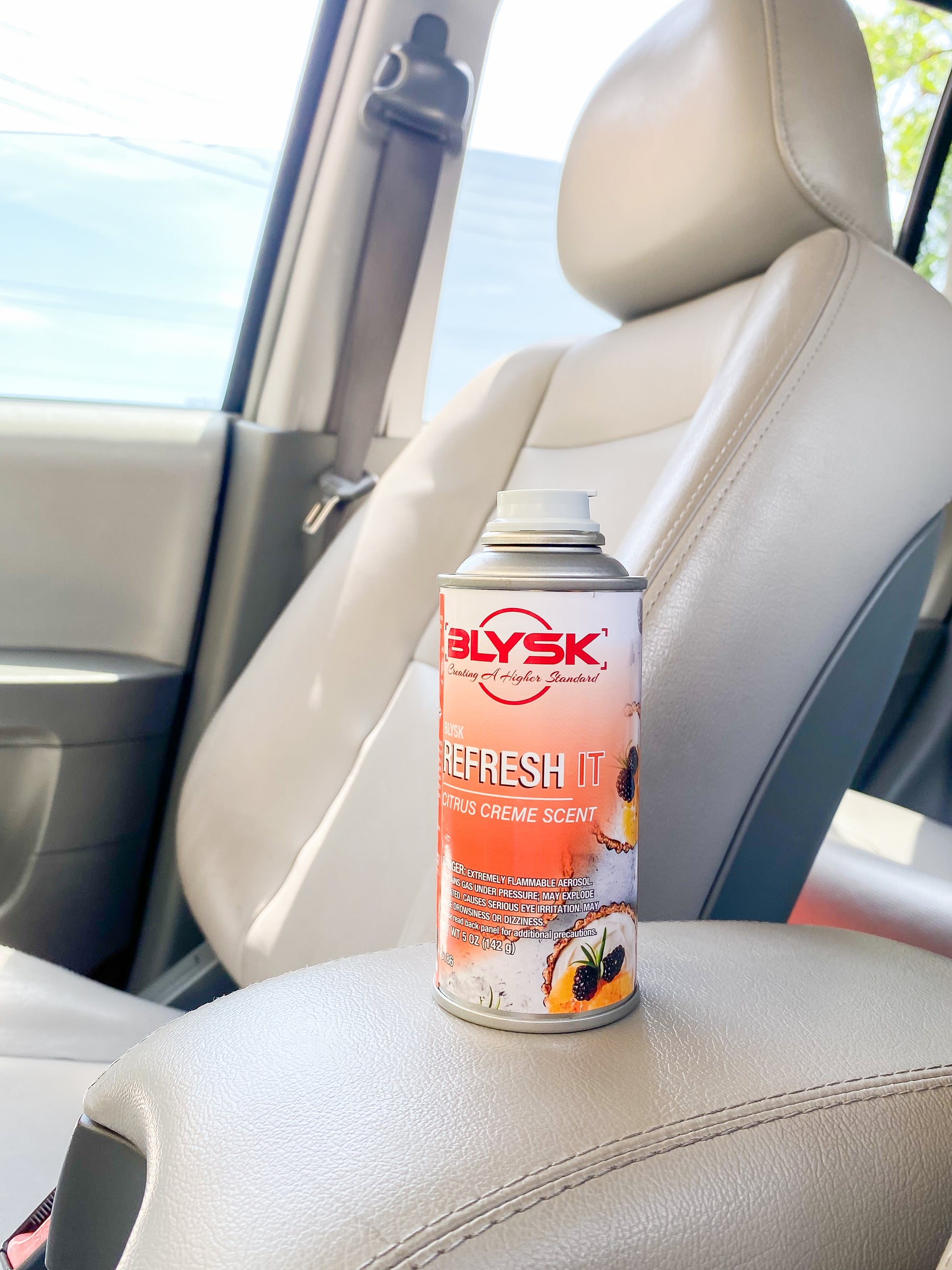 BLYSK Refresh It Air Freshener - Citrus Crème Scent - Maazzo