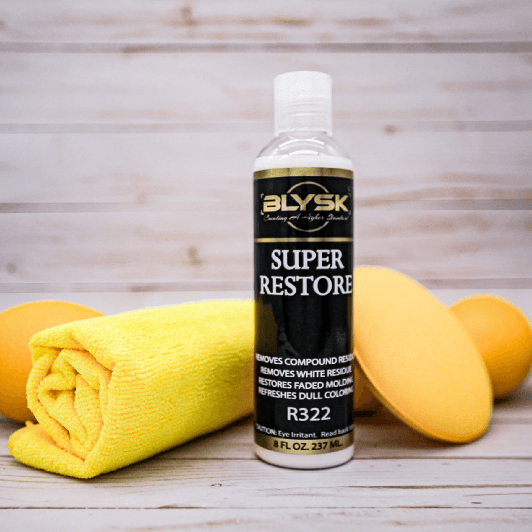 Blysk Super Restore Trim and Plastic Super Restorer - Protective Coating - Maazzo
