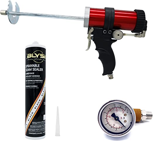 ANI Caulking Gun w/ Air Flow Regulator & Seam Sealer