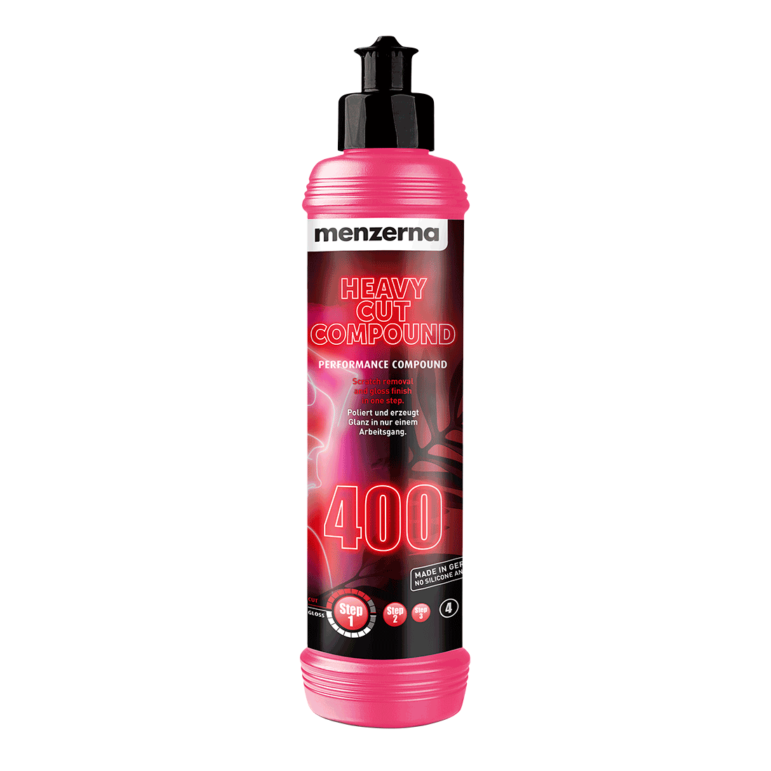 Menzerna Heavy Cut Compound 400 Lady Line 8 oz. Limited Edition - Maazzo