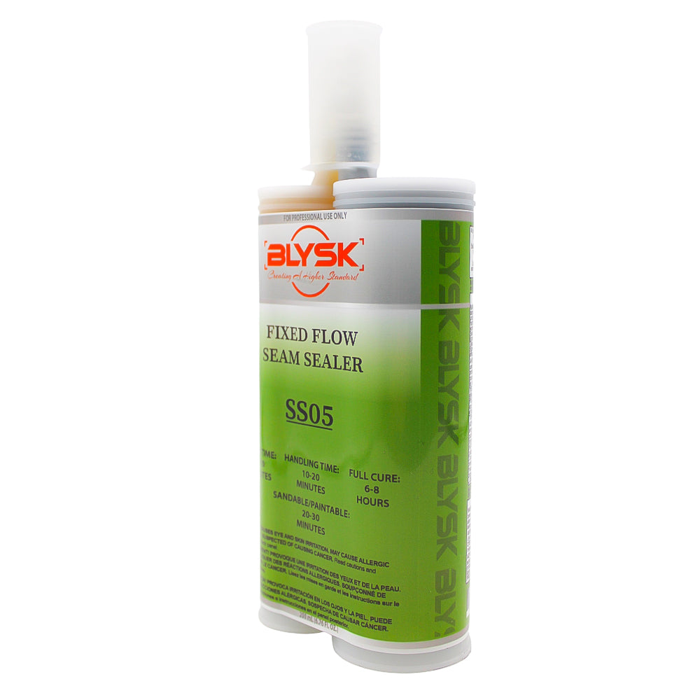 BLYSK Fixed Flow Seam Sealer Gray SS05, Semi-Flexible, Adhesion to Bare Metal - Maazzo