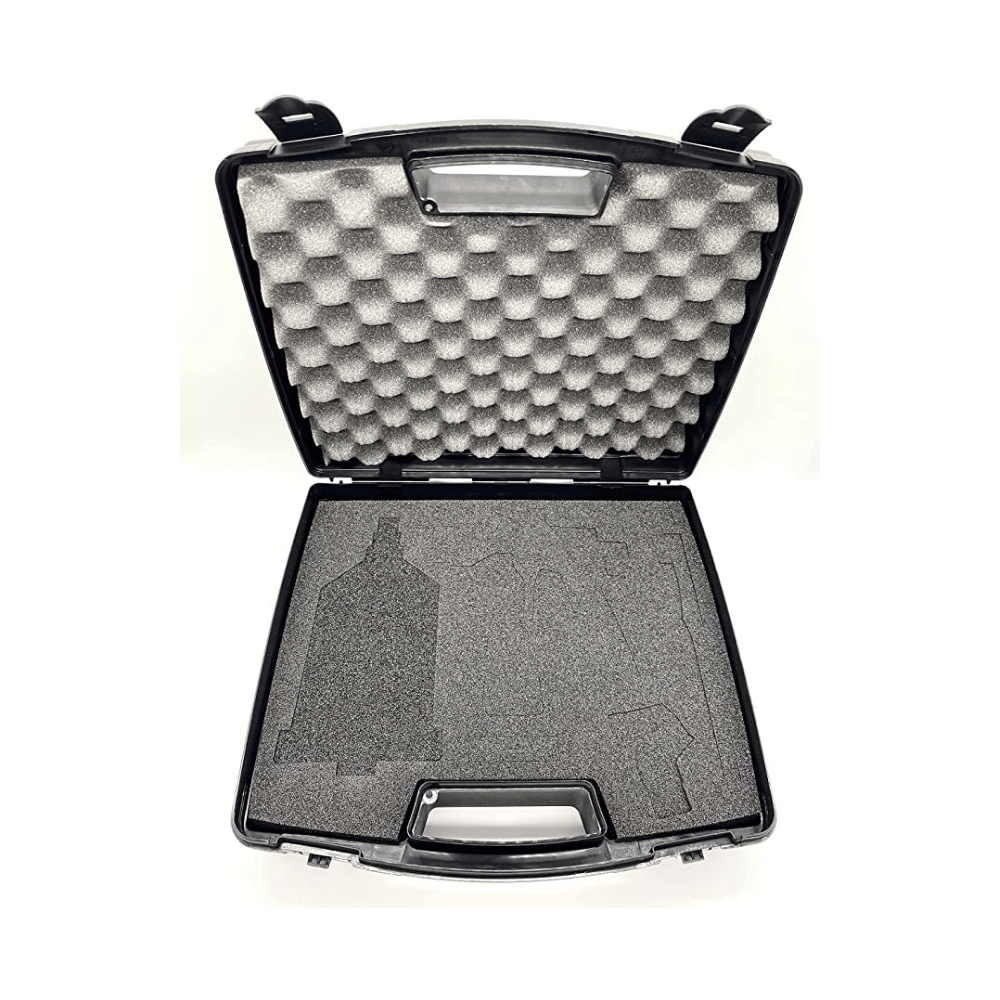 ANI Spray Paint Gun Storage Case with Locking Latches, Protective and Durable (Full Size Guns (Ex. F150)) - Maazzo
