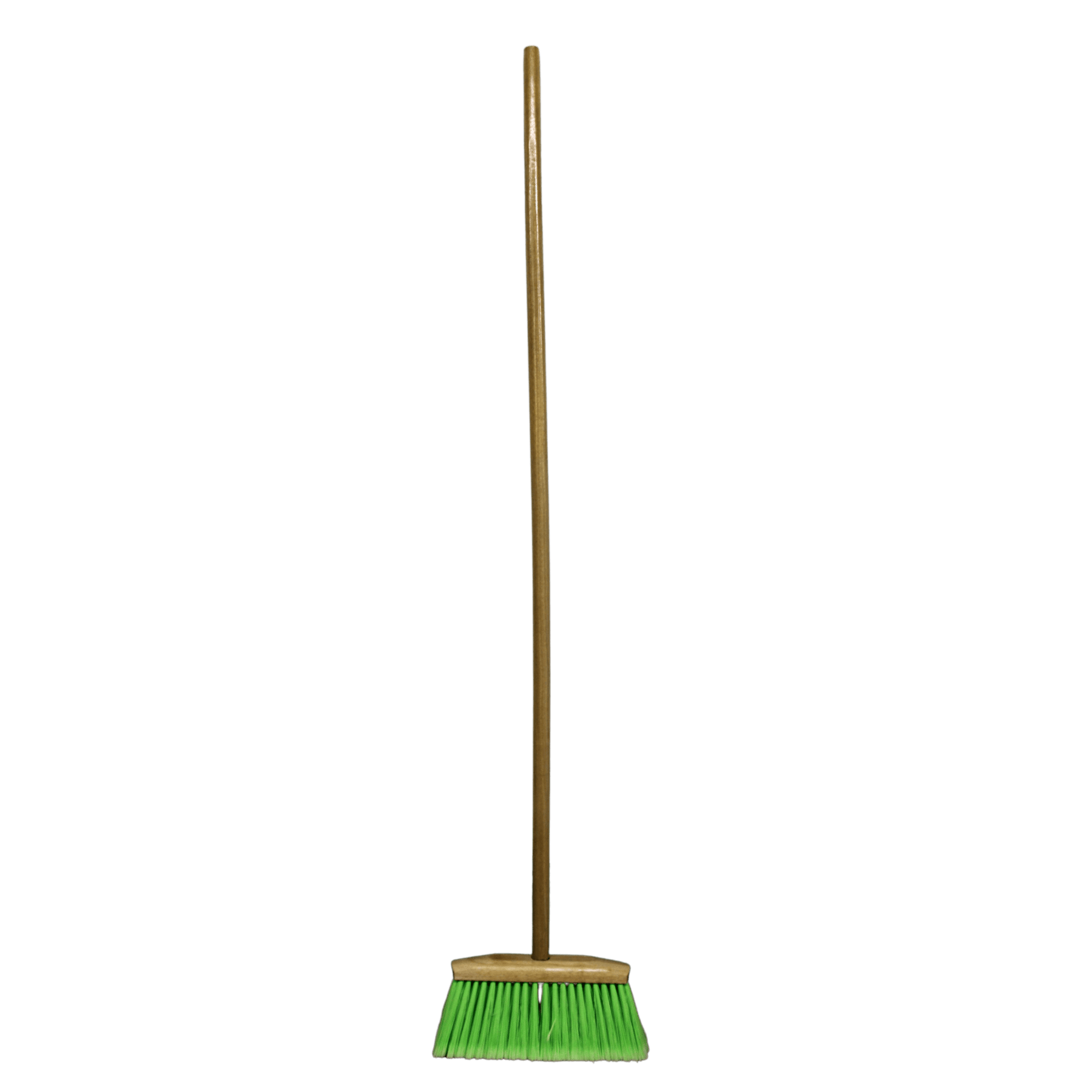 BLYSK Indoor/Outdoor Heavy Duty Wooden Broom Brush, Sweeper, Head Replacement Soft bristles, Great use for Home, Kitchen, Room, Office, Patio, Deck Floor - Maazzo