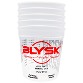 BLYSK Graduated Plastic Mixing Cups, use for Paint, Resin (Pint) - Maazzo