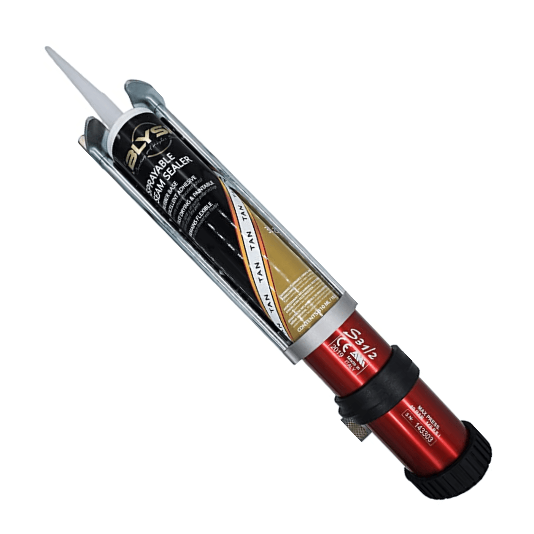 ANI Caulking Gun w/ Air Flow Regulator & Seam Sealer