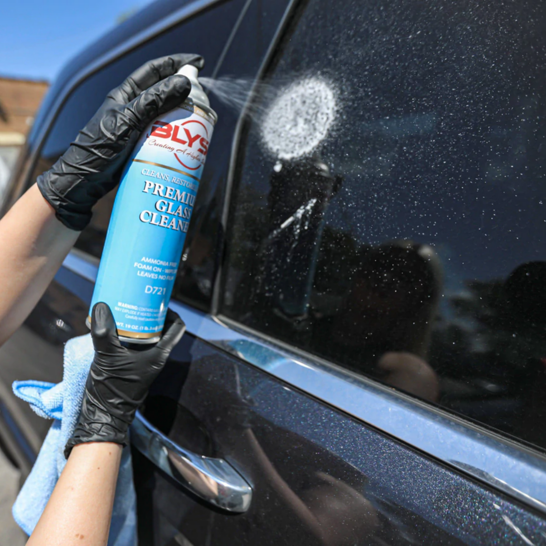 BLYSK Premium Glass Cleaner 19 oz Ammonia Free, Streak-Free Shine - Maazzo