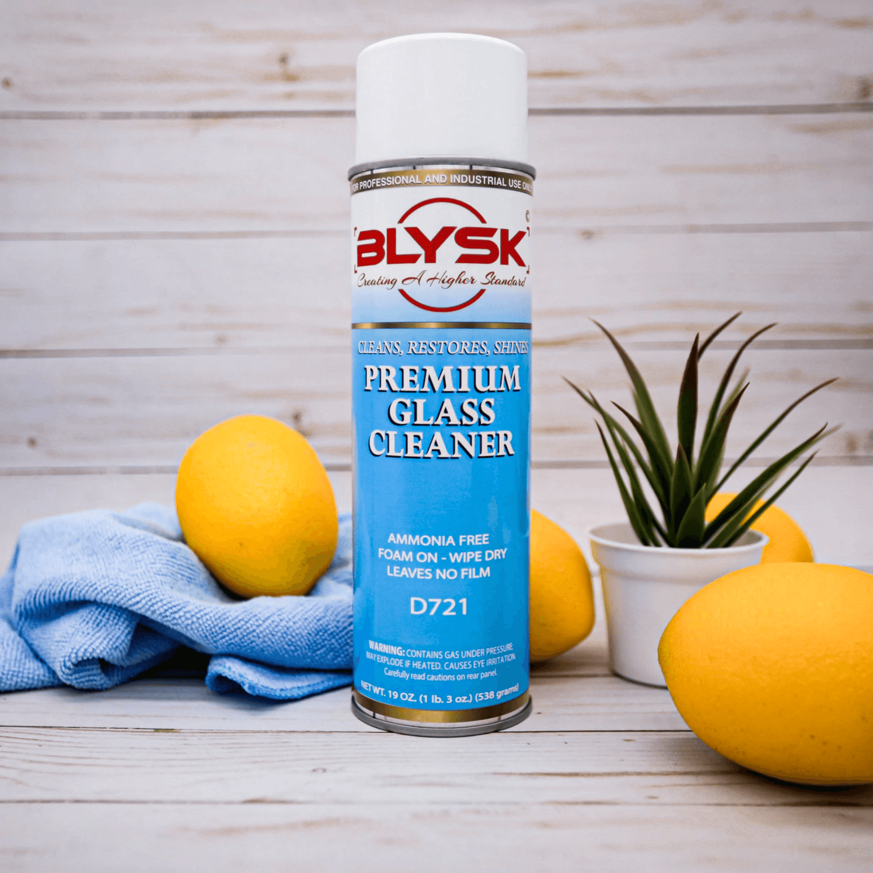 BLYSK Premium Glass Cleaner 19 oz Ammonia Free, Streak-Free Shine - Maazzo