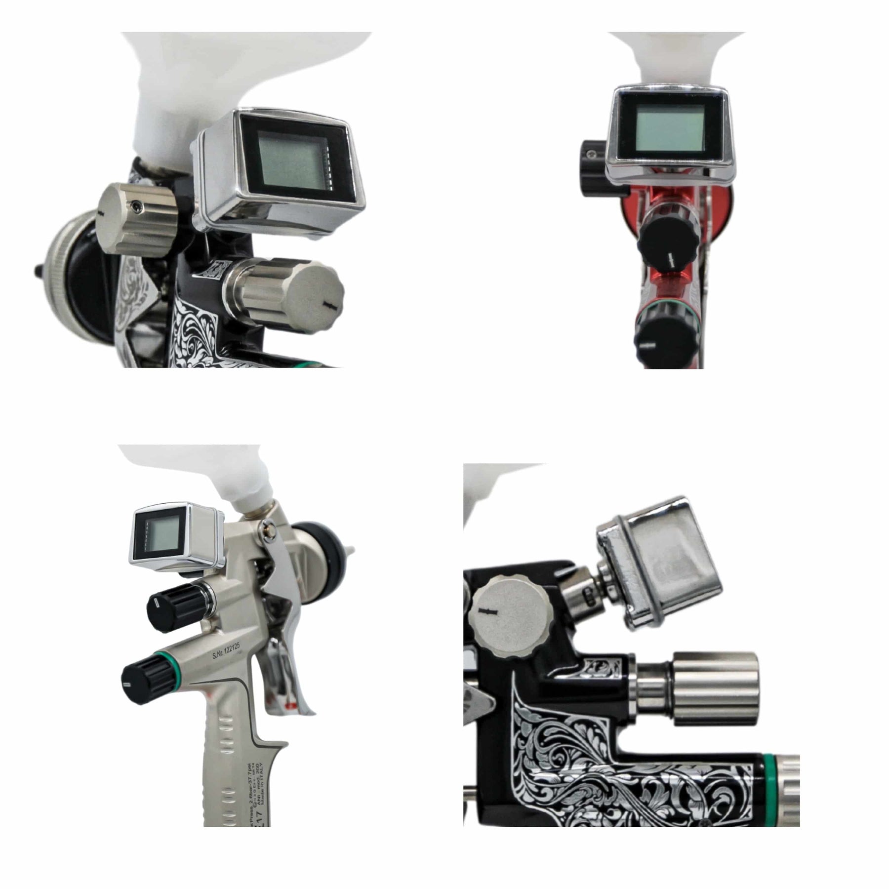 Ani Spray Paint Gun Air Pressure Regulator Gauge Tools