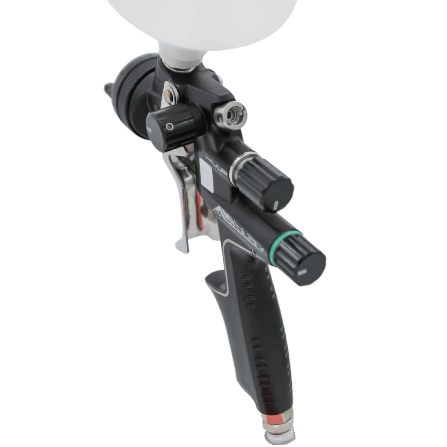 ANI Black/S 20 oz. Gravity Feed HVLP Automotive Air Spray Gun - Maazzo