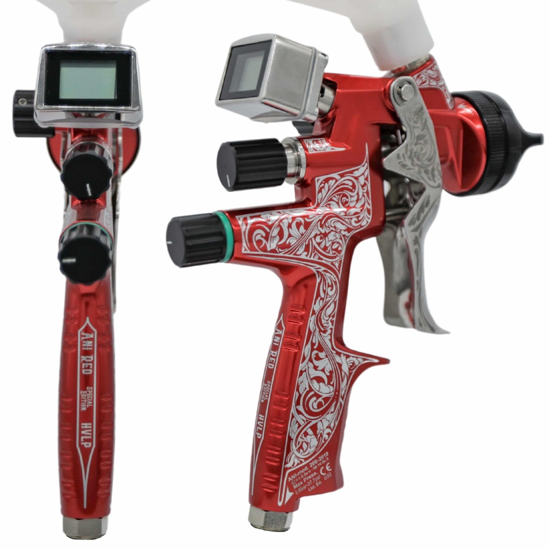 Ani Red/S Limited-Edition Series HVLP Kit Automotive Spray Gun 1.2mm