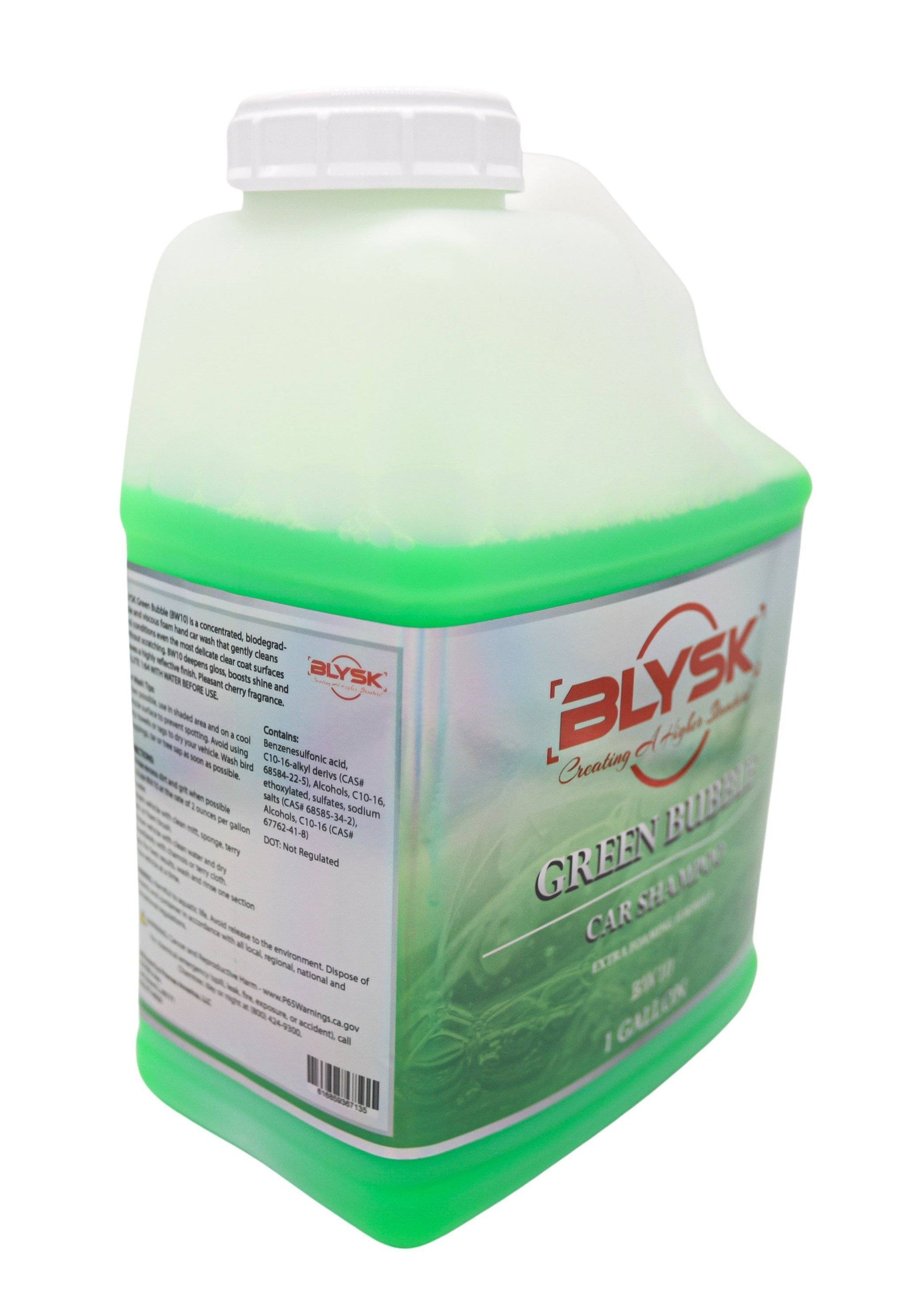 BLYSK Green Bubble Car Shampoo- Extra Foaming Formula - Maazzo