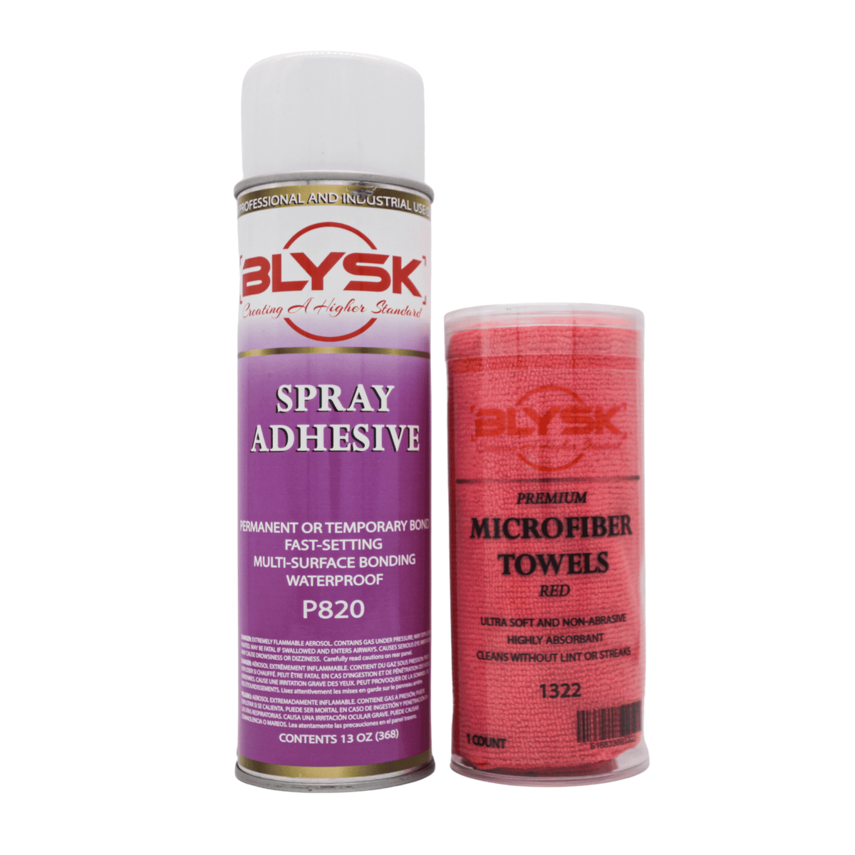 BLYSK Spray Adhesive 13oz - Permanent or Temporary Bonding, Waterproof - Maazzo