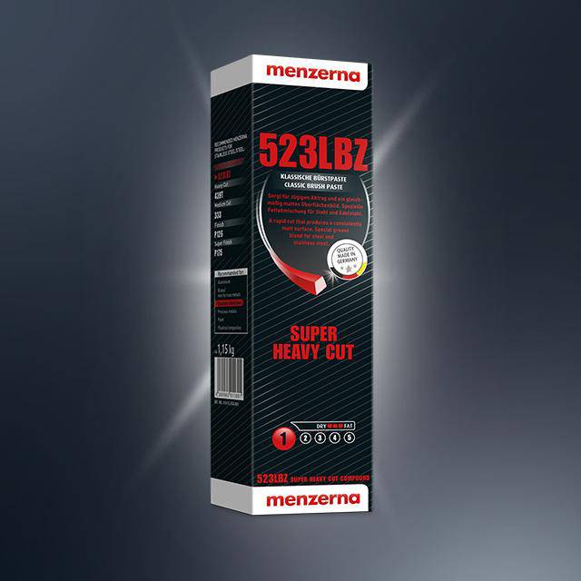 Menzerna Super Heavy Cut Compound Paste Grey 523LBZ - Solid Car Polish - Maazzo