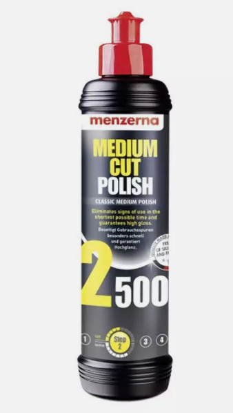 Menzerna Medium Cut Polish 2500 - Car Wax Polish, Super Shine Sealant