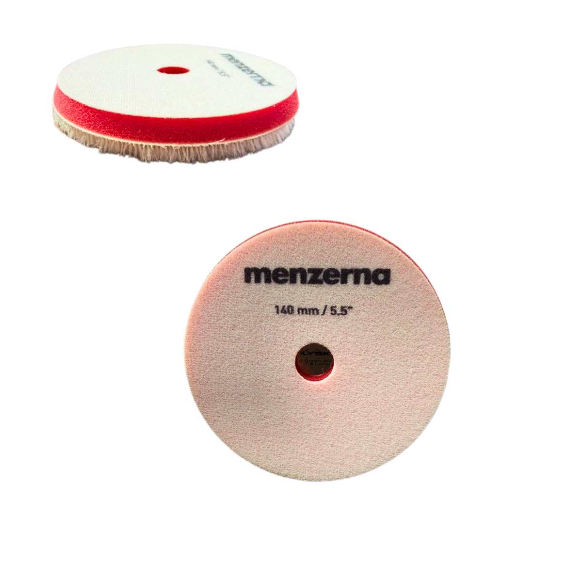 Menzerna Orbital Wool Pad – 140mm / 5.5" – High-Performance Polishing Pad for Dual Action & Random Orbital Polishers