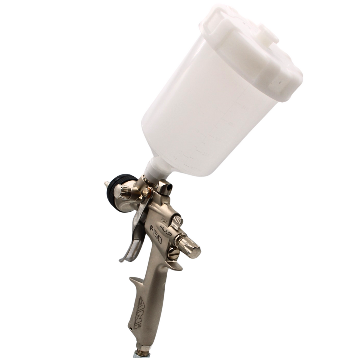 ANI F150/S 600cc HVLP Professional Paint Spray Gun – Multiple Nozzle Sizes to Choose from (1.3mm ,1.4mm,1.5mm) Ideal for Auto Body, Woodworking, Industrial Applications