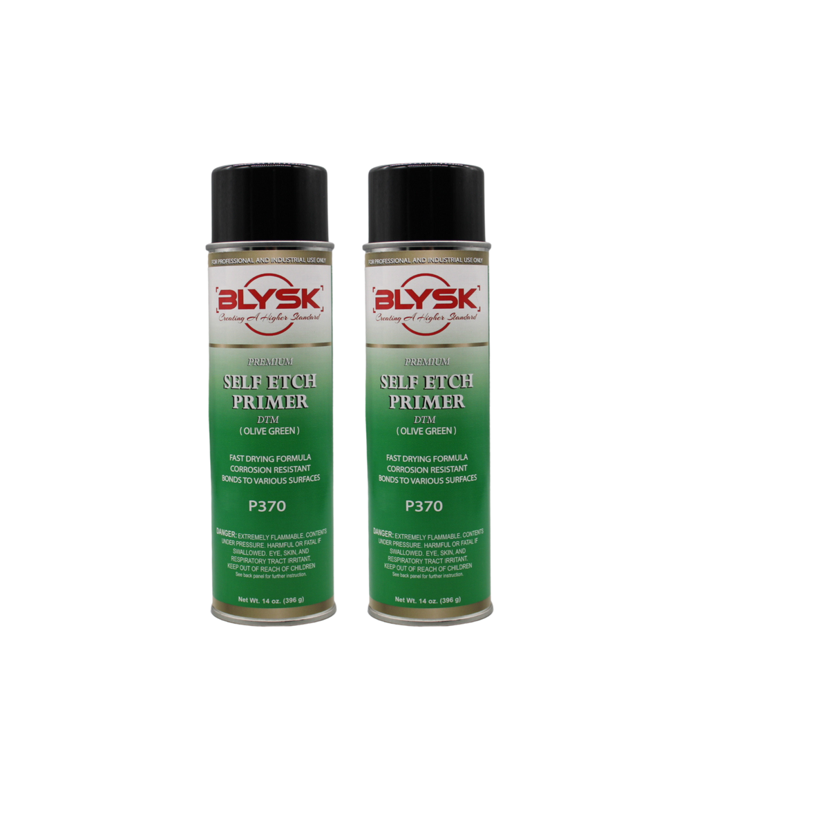 P370 Automotive Self Etching Primer Olive Green 14oz