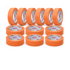 Premium Masking Tape for Automotive & General Painting, Temperature Resistant 50°F–200°F