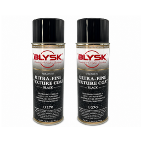 Ultra Fine Black Texture Coat U270 – Paintable Chip Guard Spray for Automotive Bumpers, Rocker Panels & Trim – Fast-Drying, Durable Protective Finish 16 oz