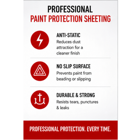 Blysk Automotive Cover Plastic sheeting 16' X 350'