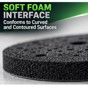 BLYSK 6" Multi-Hole Hook & Loop Interface Pad for Sanding Discs