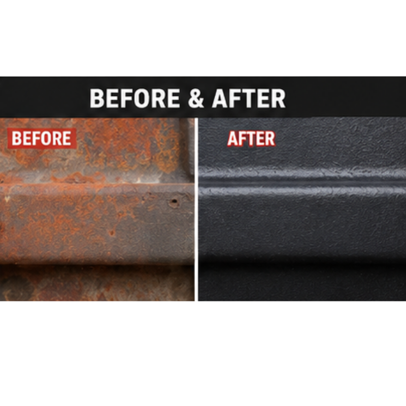 BLYSK Rust Converter Spray 11 oz (P100) – Stops Rust & Corrosion, Converts Rust to Paintable Protective Coating, Metal Sealer for Auto Body, Frames, Trucks, Trailers, Equipment & Metal Surfaces