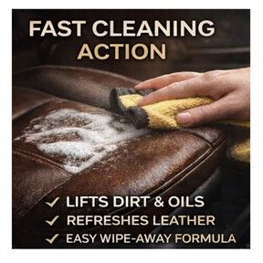Blysk Leather Mink Cleaner Aerosol 15 oz (R339) – Interior & Upholstery Spray for Seats, Dashboard & Trim