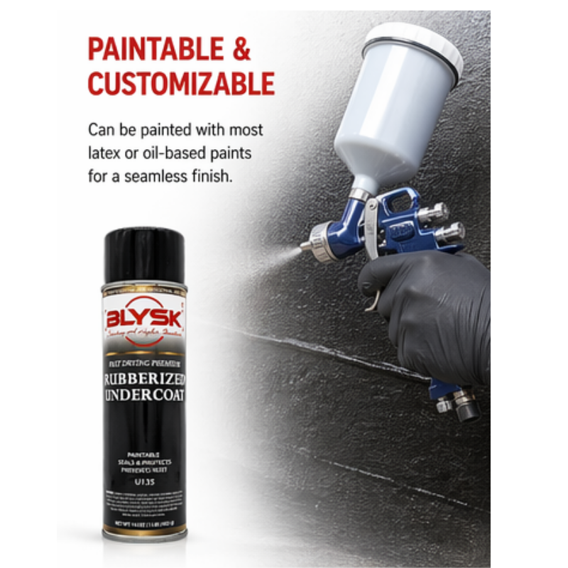 BLYSK Rubberized Undercoat Fast Drying Premium (U135) 16 oz.