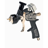 ANI Snake Spray Gun Kit (F160-PLUS/S HVLP) – Automotive Paint Gun with PPS Adapter & Nylon Case TMD2 Digital Manometer/RP1 Anolog Regulator. (RP1 1.3mm)