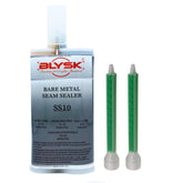 Bare Metal Seam Sealer SS10 – Thick Set,– 200ml / 6.76 fl oz Dual Cartridge with 2 Mixing Nozzles, Corrosion Resistant Adhesive for Metal, Aluminum, Fiberglass & Plastics