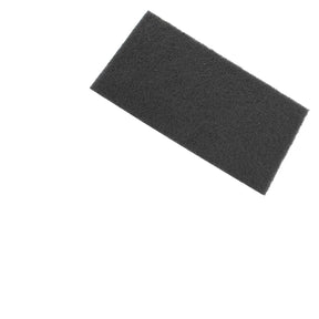Non-Woven Abrasive Scuff Pads, 4.5 x 9 Inch, Surface Prep & Finishing, 25 Pack (Gray)