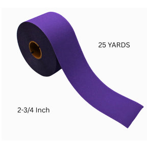 2-3/4" x 25 Yd Purple Film PSA Sanding Roll – 40, 80, 120, 220, 320 Grit – Premium Long-Lasting Abrasive for Wood, Paint, Metal – Clog-Resistant, Fast Cut (40 Grit)