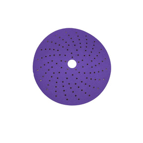 Purple Zirconia Sanding Discs – 6 Inch, 50-Pack – Hook & Loop, Laser Multi-Hole Dust Extraction – Long Life Ceramic/Corundum Grain. 80,120,180,220,320,400,600,800,1000 Grit (80)