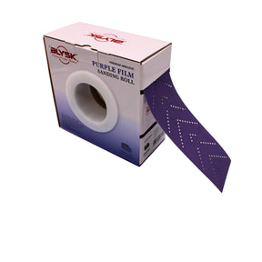 Purple Zirconia Sanding Roll – 2-3/4" x 13 Yds, Fast Cut, Long Life, Clog-Resistant, Hook & Loop, Pre-Cut for Easy Tear, Available in Grits 80, 120, 180, 220, 320, and 400. (80)