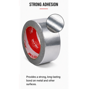 BLYSK Aluminum Auto Body Repair Tape – Aluminum Foil Tape for Auto Body Repair, HVAC Duct Sealing, Insulation & General Repairs