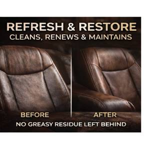 Blysk Leather Mink Cleaner Aerosol 15 oz (R339) – Interior & Upholstery Spray for Seats, Dashboard & Trim