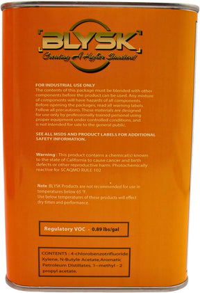 Blysk KT66 Mirror Clear Coat – 2K HS Automotive Clear, High Gloss, 2.1 VOC, 5L (Hardener Options Available) (LV20 Medium Hardener)