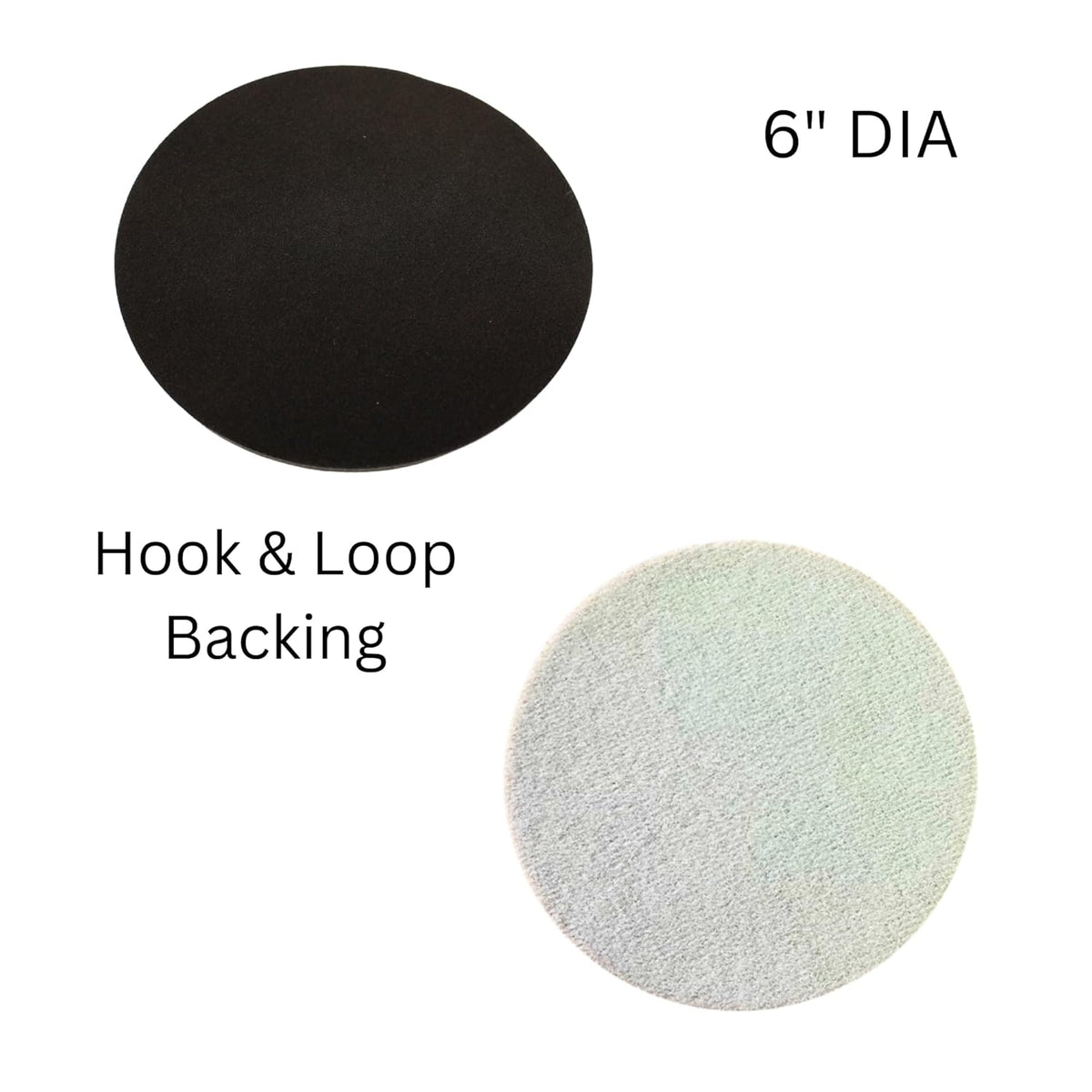 6" Premium Foam Polishing Disc – 1000, 2000, 3000, 4000 Grit – Flexible Abrasive Pad for Orbital & DA Sanders – Wet/Dry Use – Contour-Adaptive – Pre-Polish Finishing, 15-Pack (4000 Grit)