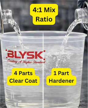 XC12 2K Express Clear Coat Kit 1 Gallon (4:1 Mix) – High Gloss Automotive Clear – Fast Drying, Durable Finish – Includes Hardener (Normal or Slow Options) (XC12 Express Claer + XH20 Normal Hardener)